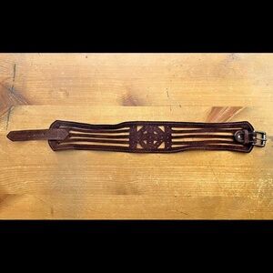 1960s Yves Saint Laurent Suede Choker - Rare Vintage